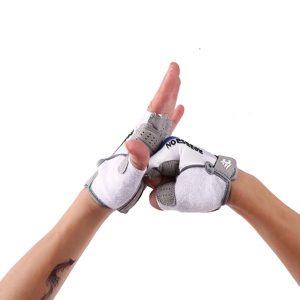 Sports Half Finger Bicycle Bike Cycling MTB Gloves Elasticity Protective