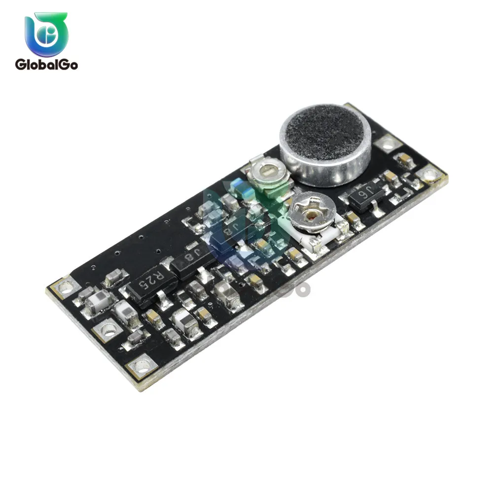 88-115MHz FM Transmitter Module with Microphone DC 2V 9V 9mA Wireless Car FM Radio Trasmitter Board for Arduino Phone DIY
88-115MHz FM Transmitter Module with Microphone DC 2V 9V 9mA Wireless Car FM Radio Trasmitter Board for Arduino Phone DIY