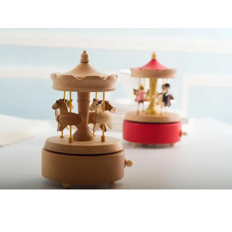 Beech Wood Musical Box High Quality Round Wooden Toy Child Carousel Horse Music Box Home Decor Christmas Wedding Birthday Gift
Beech Wood Musical Box High Quality Round Wooden Toy Child Carousel Horse Music Box Home Decor Christmas Wedding Birthday Gift