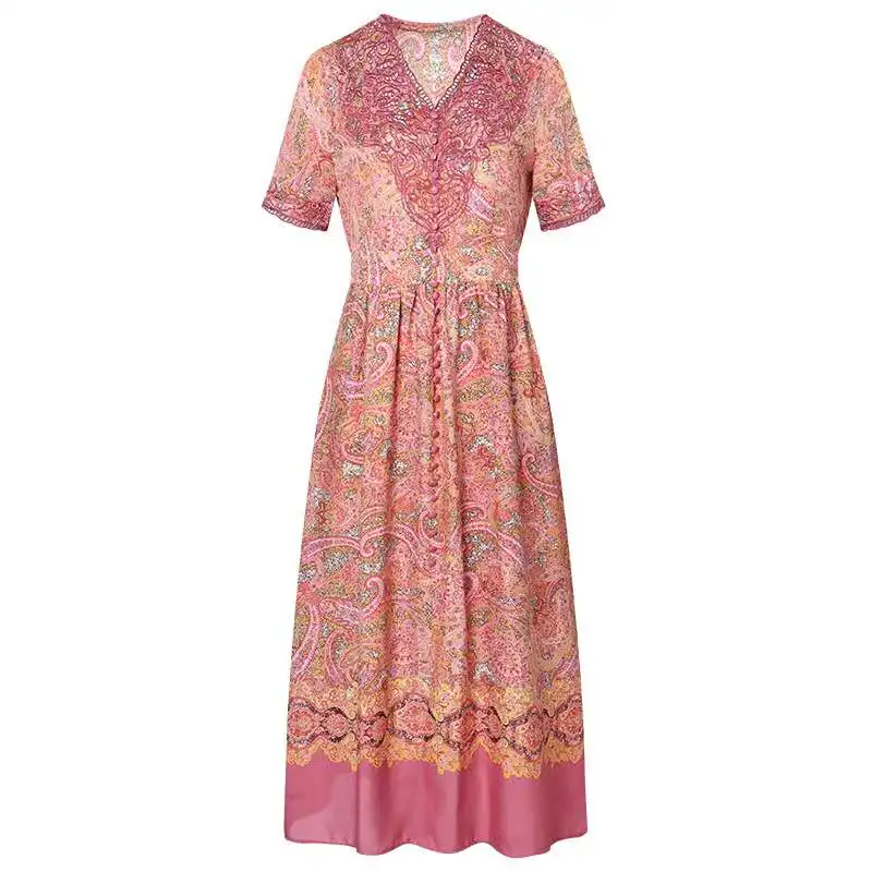 Boho Dress For Women Floral Print Bohemian Dress Beauty Vestido Plus Size Short Sleeve Retro Elegant Party Dress For Women
Boho Dress For Women Floral Print Bohemian Dress Beauty Vestido Plus Size Short Sleeve Retro Elegant Party Dress For Women