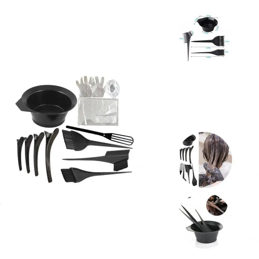 12Pcs/Set Hair Coloring Set Versatile Reusable Ergonomics Handle Hair Coloring Supplies
12Pcs/Set Hair Coloring Set Versatile Reusable Ergonomics Handle Hair Coloring Supplies