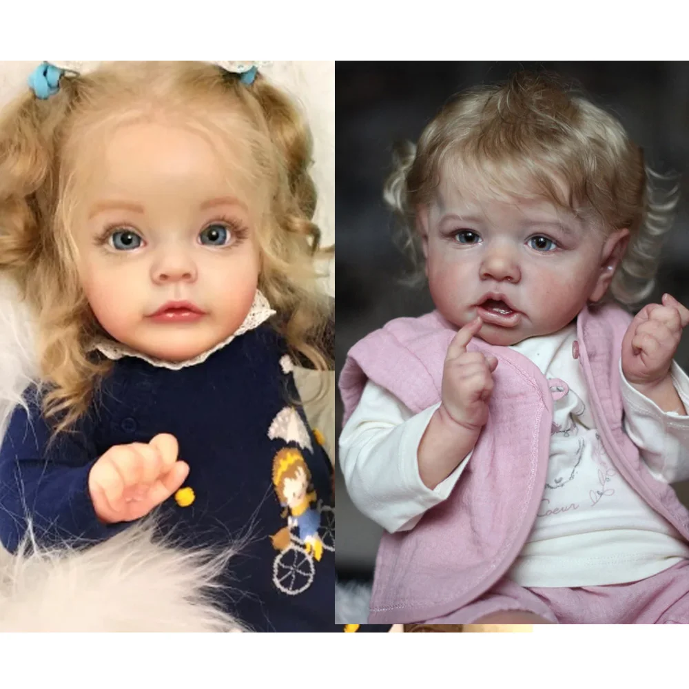 Reborn Doll Kit 22 Inch Sue Sue and Saskia Vinyl Baby Doll Kit Unpainted Unassembled Blank Doll Parts DIY Toy Soft Touch
Reborn Doll Kit 22 Inch Sue Sue and Saskia Vinyl Baby Doll Kit Unpainted Unassembled Blank Doll Parts DIY Toy Soft Touch
