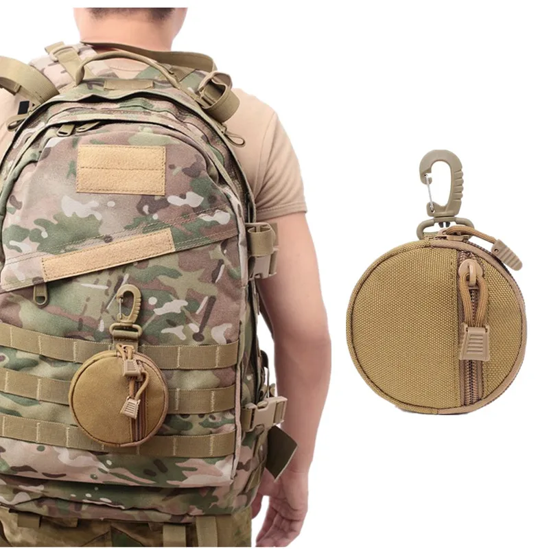 

Охотничий EDC Pack 1000D Тактический Molle Функциональная сумка практичный Кошелек для монет военный чехол для ключей и наушников Кемпинг Туризм