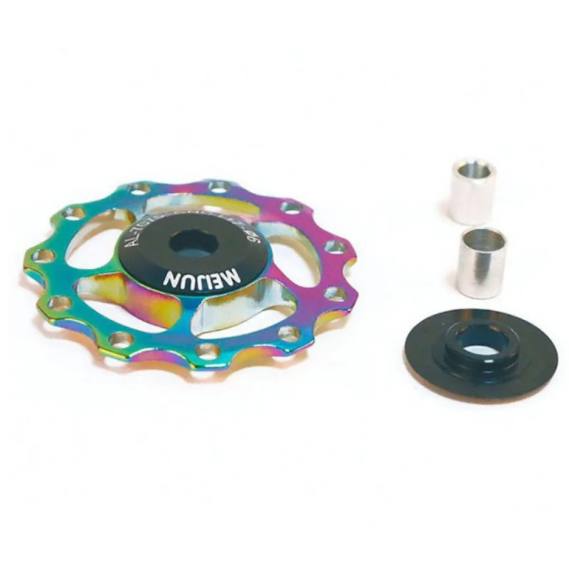 11T/13T Aluminum Alloy CNC MTB Bicycle Rear Derailleur Pulley Wheel Mountain Bike Guide Roller Idler Part Cycling Accessory
11T/13T Aluminum Alloy CNC MTB Bicycle Rear Derailleur Pulley Wheel Mountain Bike Guide Roller Idler Part Cycling Accessory