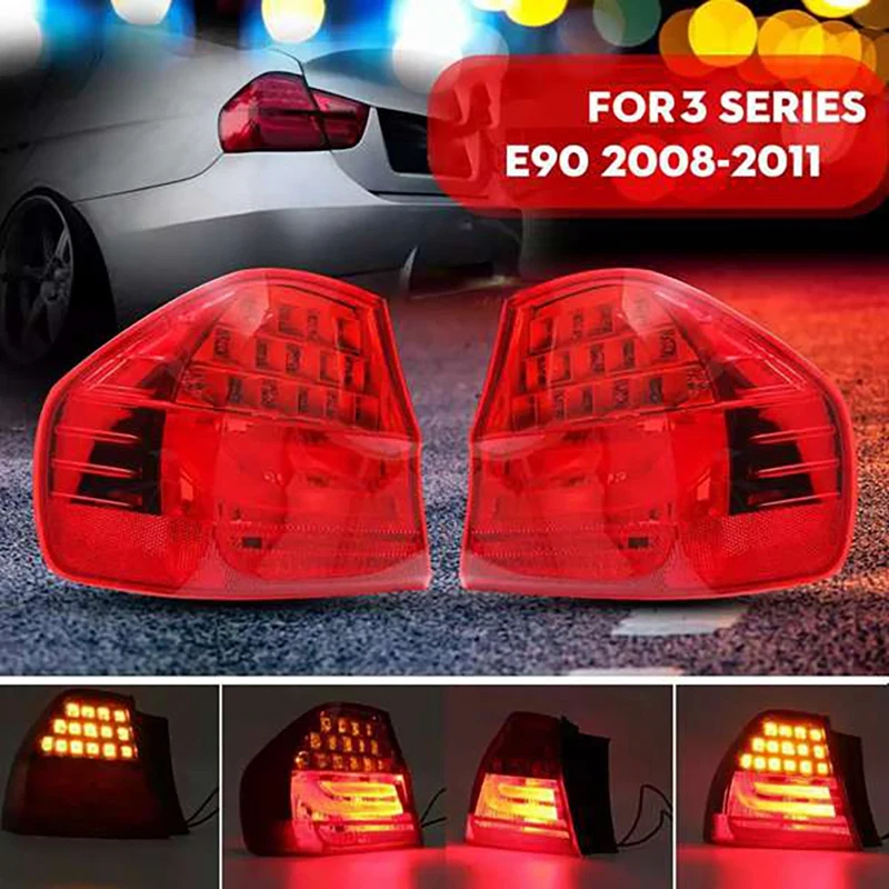 Car LED Side Rear Tail Light Brake Lamp Taillight Signal for BMW 3 Series E90 2008 2009 2010 2011
Car LED Side Rear Tail Light Brake Lamp Taillight Signal for BMW 3 Series E90 2008 2009 2010 2011