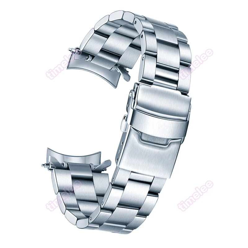 Браслеты из нержавеющей стали бренда Timelee 22 мм с изогнутым концом для SKX007 SKX009