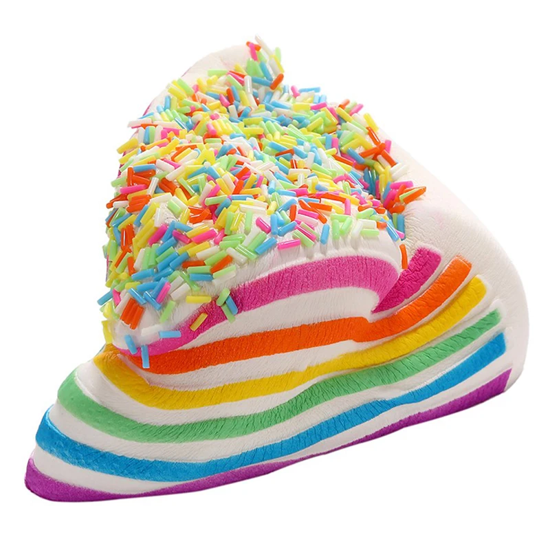Jumbo Colorful Chocolate Cake Squishy Simulation Slow Rising Bread Cake Scented Soft Squeeze Toys Stress Relief Kid Baby Fun Toy
Jumbo Colorful Chocolate Cake Squishy Simulation Slow Rising Bread Cake Scented Soft Squeeze Toys Stress Relief Kid Baby Fun Toy