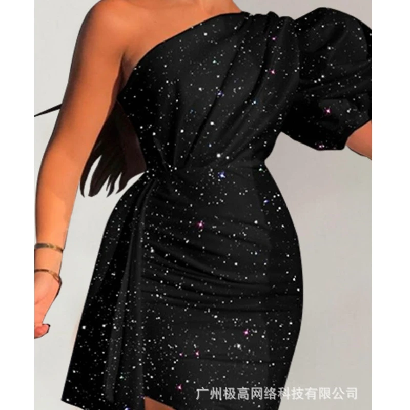 Wepbel Evening Party Dress Vestidos One Shoulder Party Dress Women Lantern Sleeve Waist Side Slit Tight Dress High Waist
Wepbel Evening Party Dress Vestidos One Shoulder Party Dress Women Lantern Sleeve Waist Side Slit Tight Dress High Waist