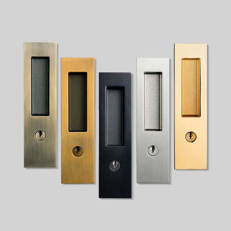 1 set/Sliding wooden Door Lock Hidden Handle Interior Door Pull Lock Modern Anti-theft Room Wood Door Lock Furniture Hardware
1 set/Sliding wooden Door Lock Hidden Handle Interior Door Pull Lock Modern Anti-theft Room Wood Door Lock Furniture Hardware
