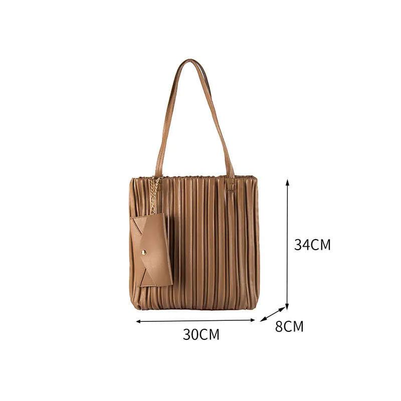 2021 Women Fashion Crossbody Handbags Large Capacity Shoulder Pleated Composite Bags For Female Soild Leather Travel Totes Bag
2021 Women Fashion Crossbody Handbags Large Capacity Shoulder Pleated Composite Bags For Female Soild Leather Travel Totes Bag