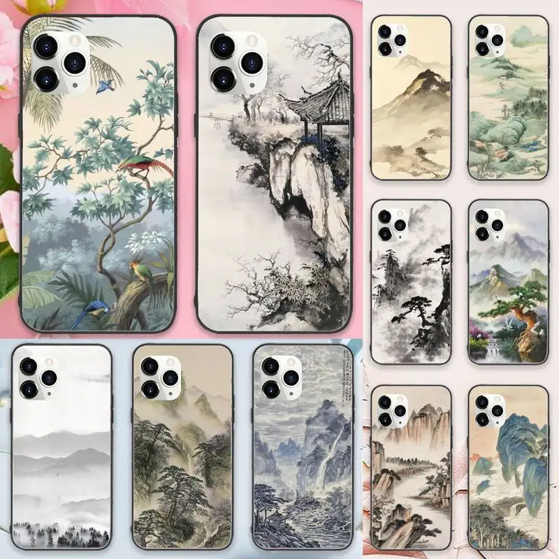 Chinese Style painting art Phone Case For iphone 12 11 13 7 8 6 s plus x xs xr pro max mini
Chinese Style painting art Phone Case For iphone 12 11 13 7 8 6 s plus x xs xr pro max mini