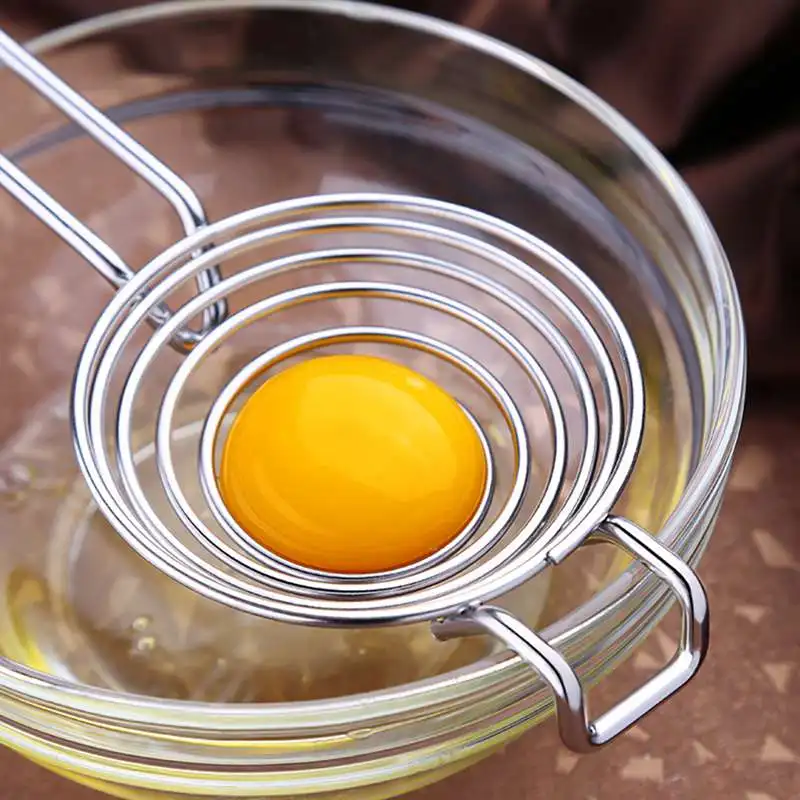 304 Stainless Steel Egg Separator White Yolk Sifting Home Kitchen Chef Dining Cooking Gadget For Household Kitchen Egg Tools
304 Stainless Steel Egg Separator White Yolk Sifting Home Kitchen Chef Dining Cooking Gadget For Household Kitchen Egg Tools