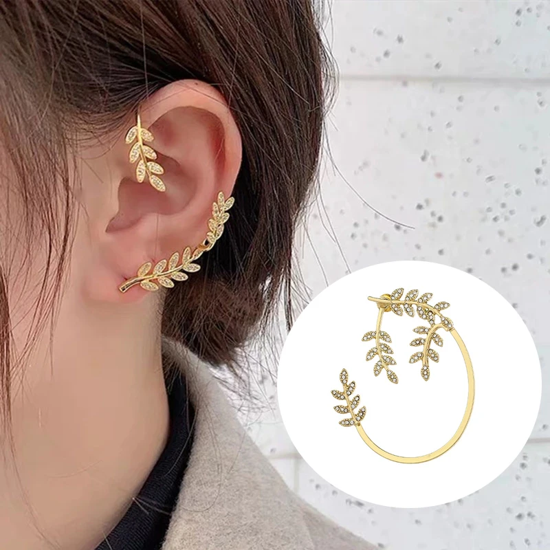 Korean Fashion Leaves Cuff Earrings For Women Teens Girls 2021 Trend Tassel Hoop Earrings Party Daily Wedding Fashion Jewelry
Korean Fashion Leaves Cuff Earrings For Women Teens Girls 2021 Trend Tassel Hoop Earrings Party Daily Wedding Fashion Jewelry