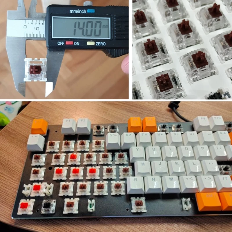 H7JA 10 шт. Gateron SMD коричневые переключатели механическая клавиатура 3pin Gateron MX fit GH60
H7JA 10 шт. Gateron SMD коричневые переключатели механическая клавиатура 3pin Gateron MX fit GH60