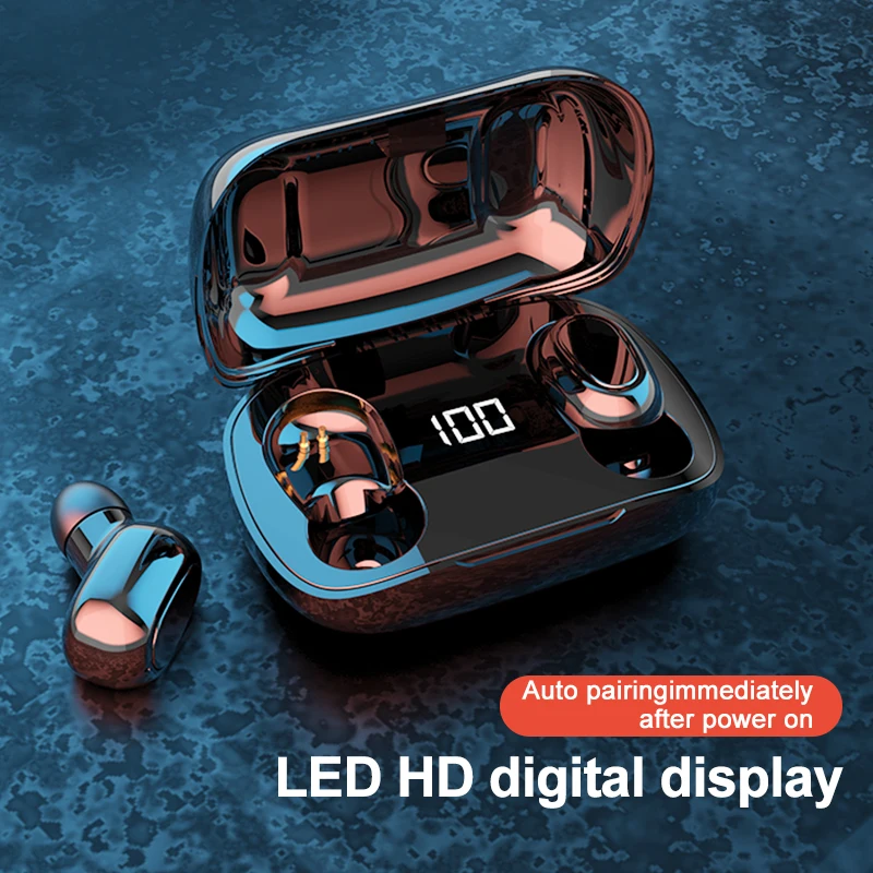 Bluetooth Wireless In-Ear with Microphone Sports Waterproof Bluetooth Earphones HIFI Stereo Noise Cancelling Headset Earbuds
Bluetooth Wireless In-Ear with Microphone Sports Waterproof Bluetooth Earphones HIFI Stereo Noise Cancelling Headset Earbuds