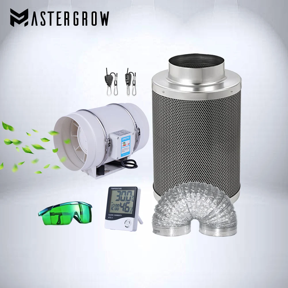 4/5/6/8 inch 220V Centrifugal Fan Activated Carbon Air Filter Kit For Indoor Hydroponics Of LED Plant Light GrowTent Grow box
4/5/6/8 inch 220V Centrifugal Fan Activated Carbon Air Filter Kit For Indoor Hydroponics Of LED Plant Light GrowTent Grow box