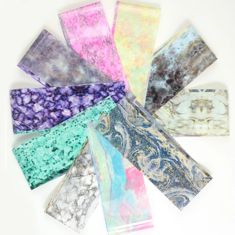10pcs 4*20CM Rock Marble Design Nail Foil Stickers Set New Design Nail Transfer Foils Roll DIY Acrylic Nail Decoration
10pcs 4*20CM Rock Marble Design Nail Foil Stickers Set New Design Nail Transfer Foils Roll DIY Acrylic Nail Decoration