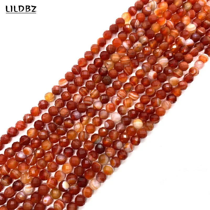 Wholesale Natural Stone Red Striped Agate Faceted Beads 6mm Fine Spacer Beads for Making DIY Necklace and Bracelet Accessories
Wholesale Natural Stone Red Striped Agate Faceted Beads 6mm Fine Spacer Beads for Making DIY Necklace and Bracelet Accessories
