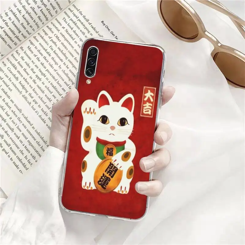 Beckoning cat japanese style Case Transparent for Samsung s9 s10 s20 Huawei honor P20 P30 P40 xiaomi note mi 8 9 pro lite plus
Beckoning cat japanese style Case Transparent for Samsung s9 s10 s20 Huawei honor P20 P30 P40 xiaomi note mi 8 9 pro lite plus