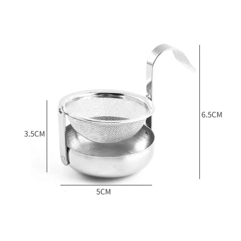 1pc Tea Infuser With Handle Tea Filter Non-Slip Accessories Simple Drinkware
1pc Tea Infuser With Handle Tea Filter Non-Slip Accessories Simple Drinkware