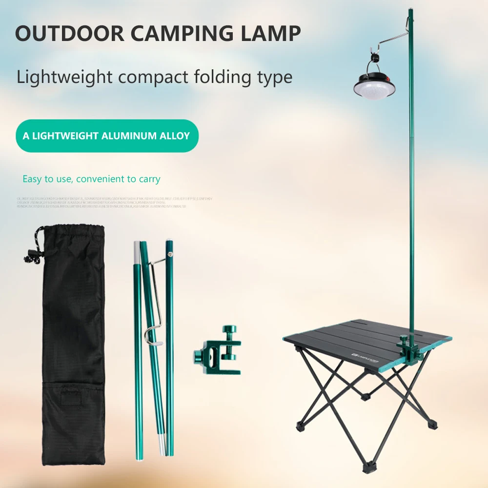 Portable Folding Lamp Pole Camping Bracket Holder Camping Outdoor Lantern Stand Tripod Detachable Outdoor Tools
Portable Folding Lamp Pole Camping Bracket Holder Camping Outdoor Lantern Stand Tripod Detachable Outdoor Tools
