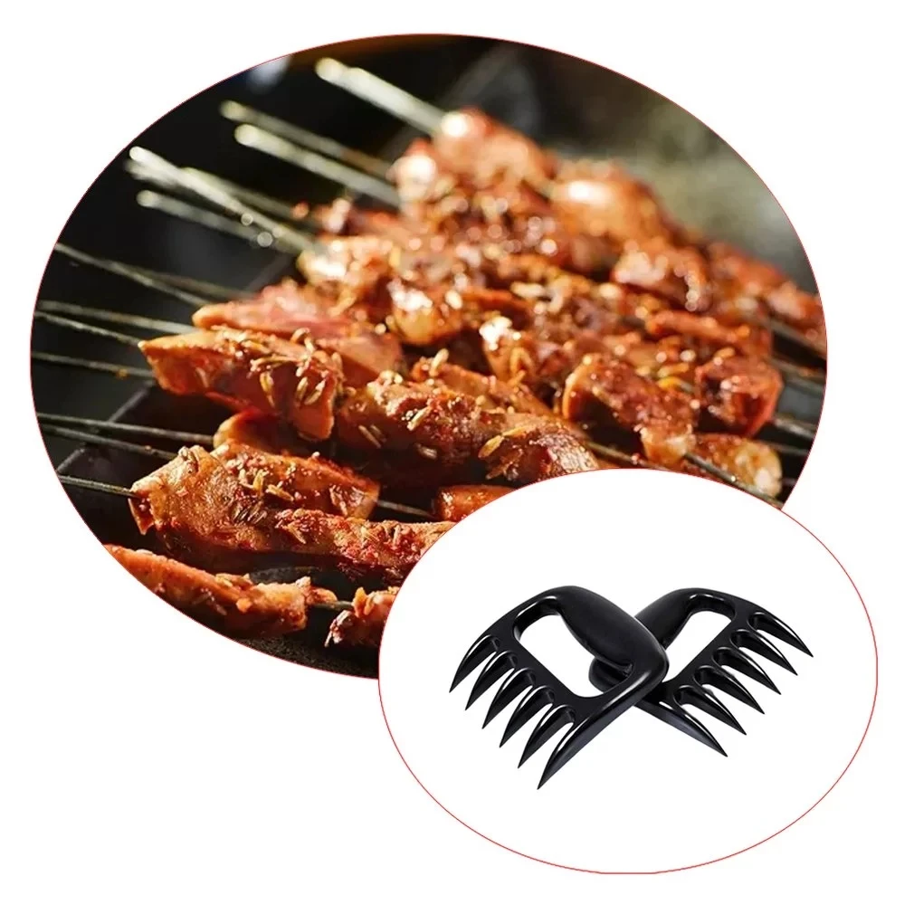 1Pair BBQ Meat Shredder Strong Pulled Handle Pork Puller Barbecue Fork Bear Claw Meat Separator Slicer BBQ Grill Cooking Tools
1Pair BBQ Meat Shredder Strong Pulled Handle Pork Puller Barbecue Fork Bear Claw Meat Separator Slicer BBQ Grill Cooking Tools