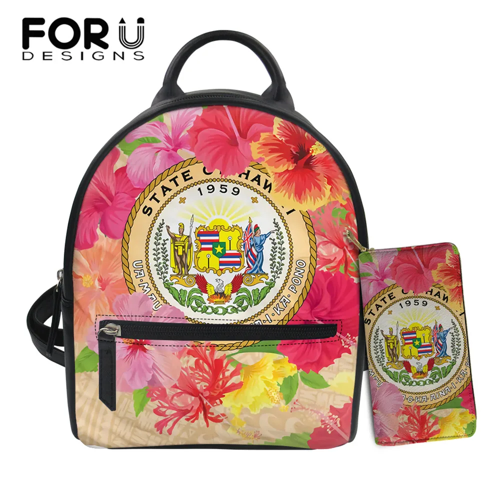 FORUDESIGNS 2 шт./компл. роскошный рюкзак из искусственной кожи для леди Гавайская куртка на руку Hibiscus женская маленькая сумка на плечо для путеше... 
FORUDESIGNS 2 шт./компл. роскошный рюкзак из искусственной кожи для леди Гавайская куртка на руку Hibiscus женская маленькая сумка на плечо для путеше...