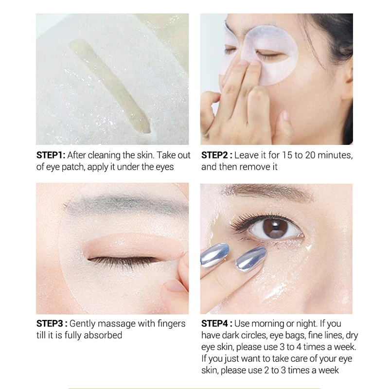 Hyaluronic Acid Seaweed Eye Mask Moisturizing Eye Patch Anti Puffiness Dark Circles Remove Anti Aging Eyes Care
Hyaluronic Acid Seaweed Eye Mask Moisturizing Eye Patch Anti Puffiness Dark Circles Remove Anti Aging Eyes Care