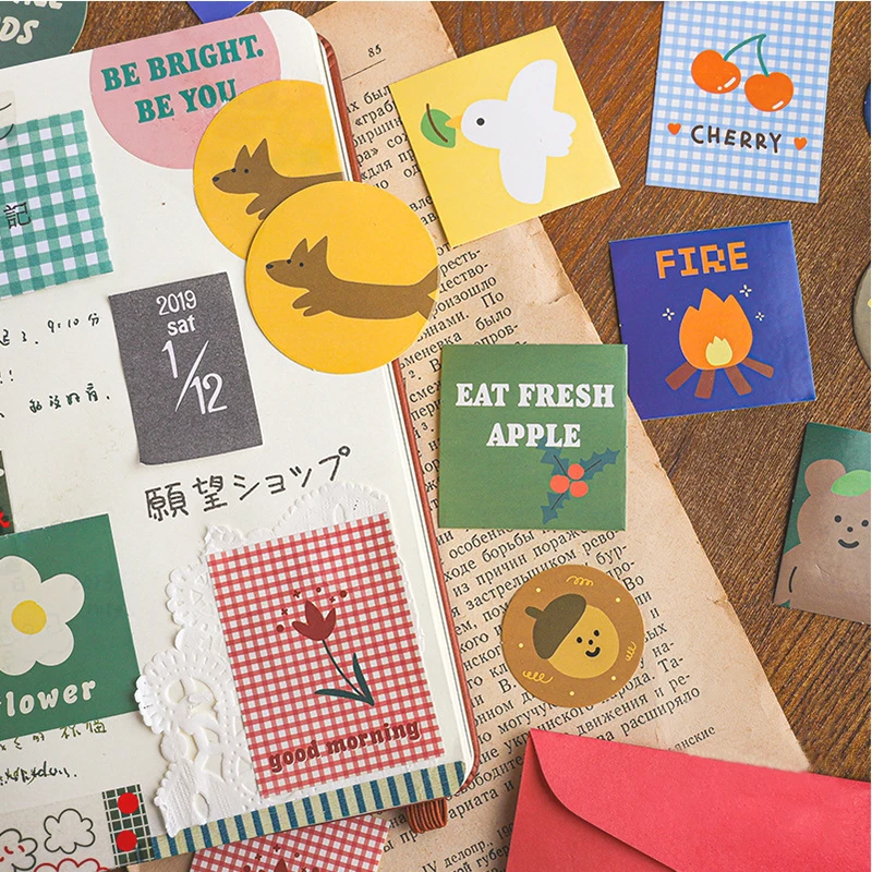 40Pcs/set Ins Style Cute Cartoon Sweet Bear Fruit Floral Decoration Sticker Paper Creative Stationary Scrapbooking Stationary
40Pcs/set Ins Style Cute Cartoon Sweet Bear Fruit Floral Decoration Sticker Paper Creative Stationary Scrapbooking Stationary