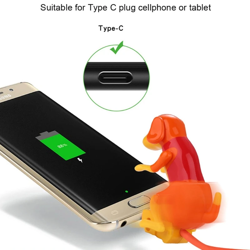 1.2M type-c USB Phone Cable Mini Humping Spot Dog Smartphone Charging Cable Data 20CB
1.2M type-c USB Phone Cable Mini Humping Spot Dog Smartphone Charging Cable Data 20CB