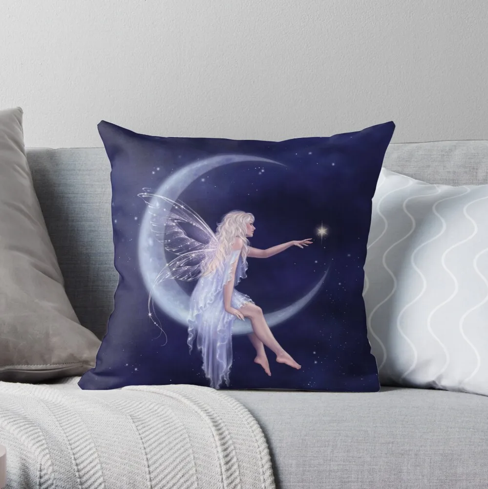 Birth of a Star Moon Fairy Throw Pillow Pillow Case Polyester Home Decora Pillowcases kussensloop almohada poszewka
Birth of a Star Moon Fairy Throw Pillow Pillow Case Polyester Home Decora Pillowcases kussensloop almohada poszewka