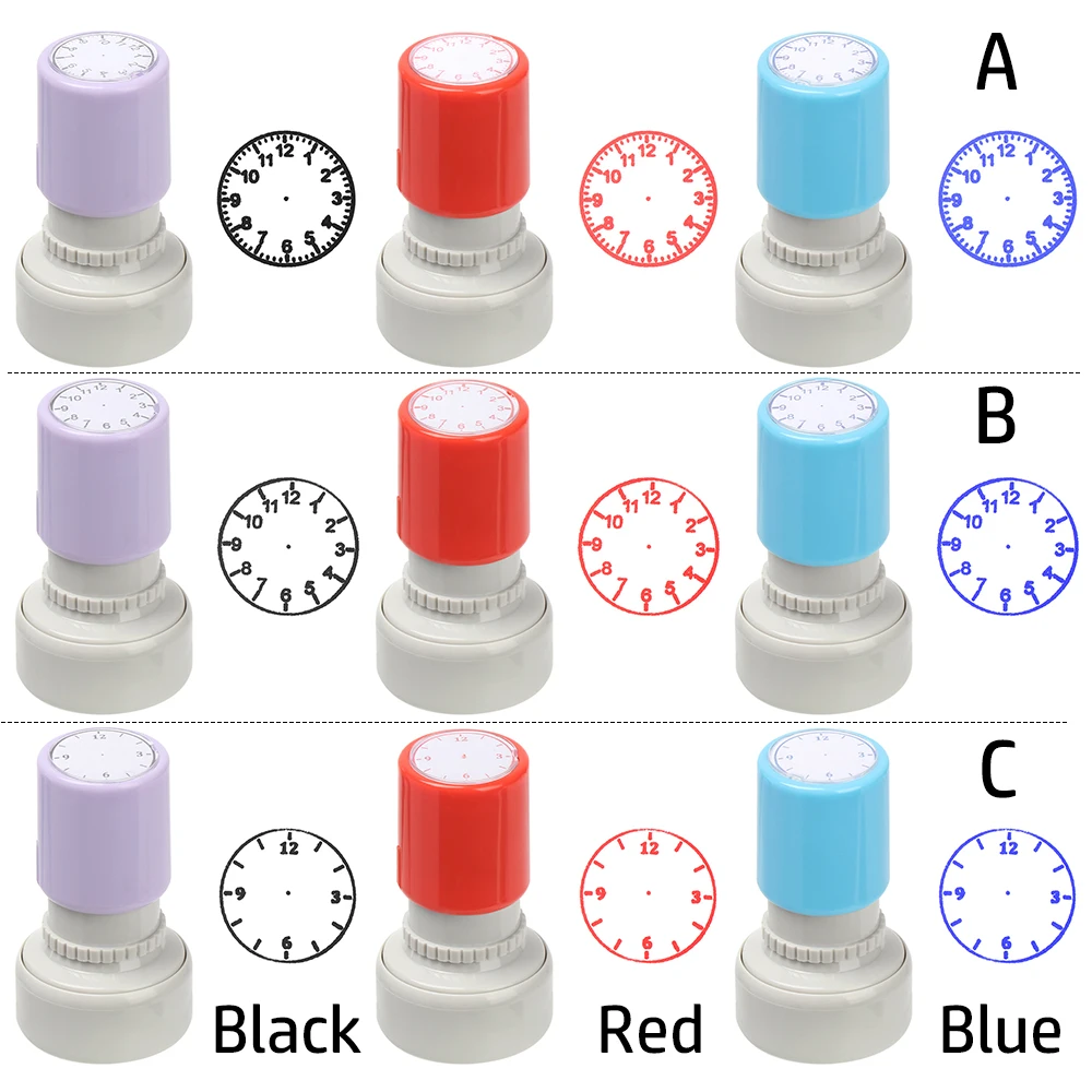 1PC Multiple Style Plastic Clock Stamp Teaching Tools for Kids Learning on Watch Student Teaching Tools Seal School Supplies
1PC Multiple Style Plastic Clock Stamp Teaching Tools for Kids Learning on Watch Student Teaching Tools Seal School Supplies