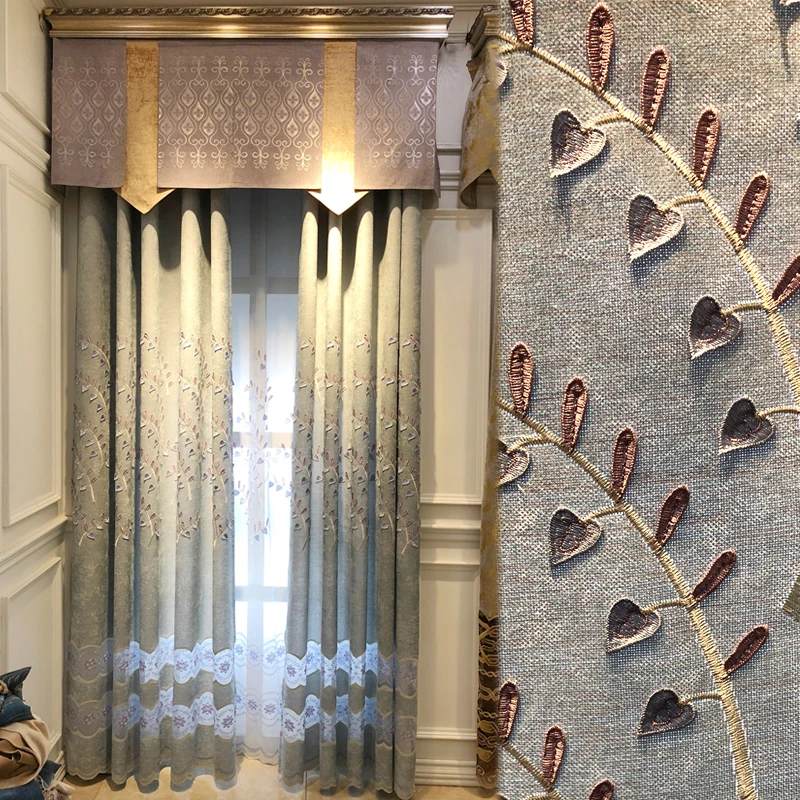 Simple modern leaf relief window screen high grade living room bedroom bay window balcony semi shading curtain window screen
Simple modern leaf relief window screen high grade living room bedroom bay window balcony semi shading curtain window screen