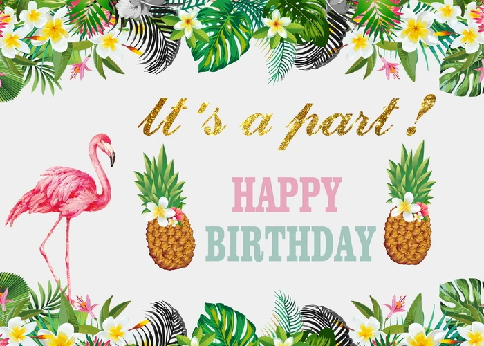 Birthday Photophone Photo Background For Baby Backdrops For Photography Tropical Flowers Leaves Pineapple Flamingo Child
Birthday Photophone Photo Background For Baby Backdrops For Photography Tropical Flowers Leaves Pineapple Flamingo Child