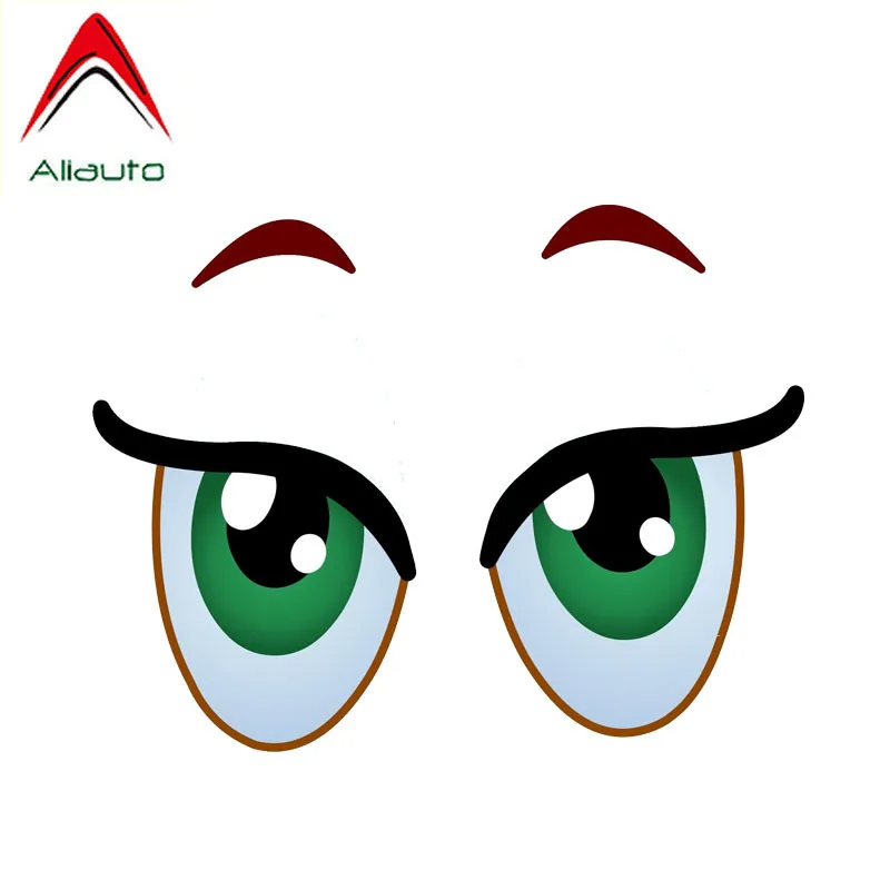 Aliauto Personality Eye Cartoon Car Sticker PVC Eyes Decal Reflective Sunscreen Waterproof Decoration Decals,13cm*9cm 
Aliauto Personality Eye Cartoon Car Sticker PVC Eyes Decal Reflective Sunscreen Waterproof Decoration Decals,13cm*9cm
