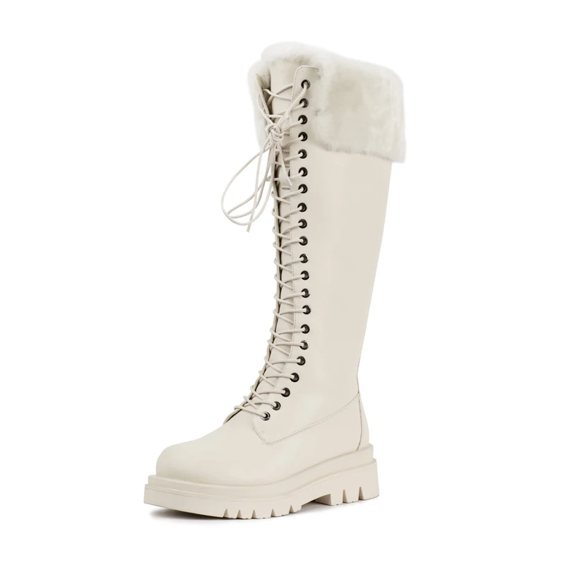 2021 New Winter Knee High Boots Fashion Female Platform Shoes Sexy Ladies Black Brown White Round Toe Cross Strap Snow Boots
2021 New Winter Knee High Boots Fashion Female Platform Shoes Sexy Ladies Black Brown White Round Toe Cross Strap Snow Boots