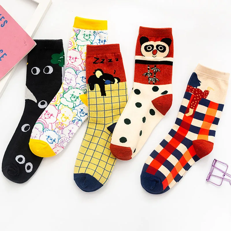2021 Mid Tube Socks for Women Street Style Animal Illustration Breathable Cotton Long Socks Nice Gift
2021 Mid Tube Socks for Women Street Style Animal Illustration Breathable Cotton Long Socks Nice Gift