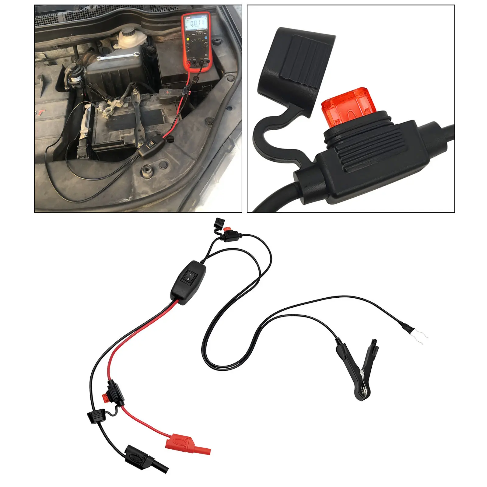 Parasitic Drain Tester Circuit Tester Power Probe Current Track Voltage Diagnostic Tool Automotive Battery Test
Parasitic Drain Tester Circuit Tester Power Probe Current Track Voltage Diagnostic Tool Automotive Battery Test