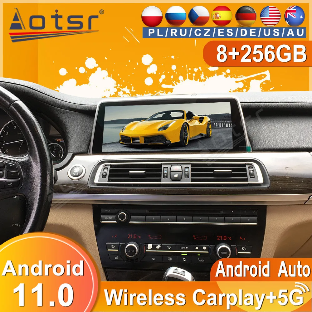 256G Android Tape Radio Recorder For BMW 7 Series F01 F02 2009 - 2015 GPS Navi Car Multimedia Player Stereo Auto Audio Head Unit 
256G Android Tape Radio Recorder For BMW 7 Series F01 F02 2009 - 2015 GPS Navi Car Multimedia Player Stereo Auto Audio Head Unit