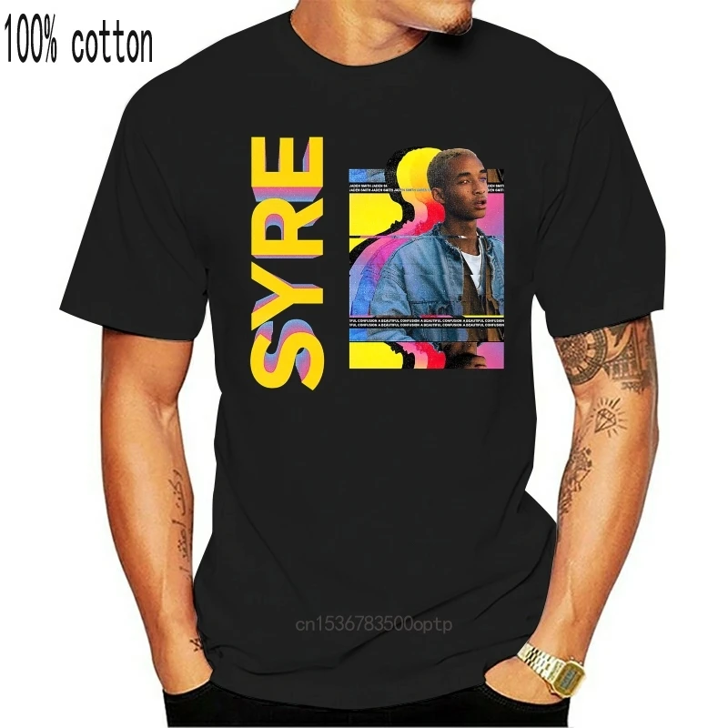 Новая дизайнерская футболка Jaden Smith Syre, футболка Jaden Smith Hiphop Music Creative Smith поп, рэп Lit Fan красочная 
Новая дизайнерская футболка Jaden Smith Syre, футболка Jaden Smith Hiphop Music Creative Smith поп, рэп Lit Fan красочная