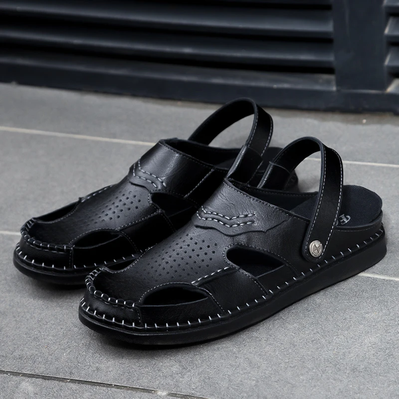 Sandale Homme Sport Sport Sandals Sandalia Masculina Rasteira Sandalias Romanas Cuero Hombre Sandal Men Shoes Para Playa
Sandale Homme Sport Sport Sandals Sandalia Masculina Rasteira Sandalias Romanas Cuero Hombre Sandal Men Shoes Para Playa