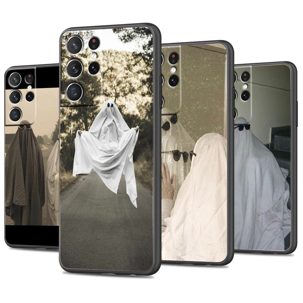 Cute funny ghost For Samsung Galaxy S22 S21 Ultra S20 FE Lite S10 S9 S8 Plus 5G Silicone Soft Black Phone Case
Cute funny ghost For Samsung Galaxy S22 S21 Ultra S20 FE Lite S10 S9 S8 Plus 5G Silicone Soft Black Phone Case