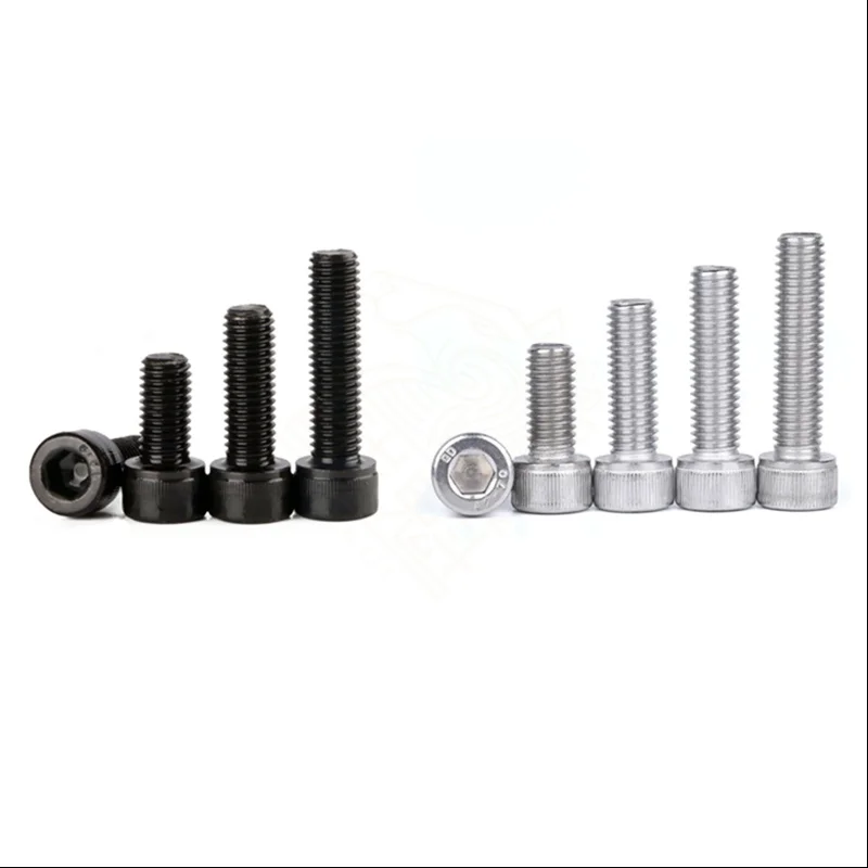 10pcs M3 M4 M5 M6 M8 304 A2 Stainless Steel Black grade 12.9 steel DIN912 Hexagon Hex Socket Head Cap Allen Bolt Screw L=4-60mm
10pcs M3 M4 M5 M6 M8 304 A2 Stainless Steel Black grade 12.9 steel DIN912 Hexagon Hex Socket Head Cap Allen Bolt Screw L=4-60mm