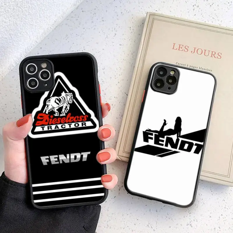 Fendt Phone Case Black Transparent Matte For IPhone 7 8 11 12 S Mini Pro X XS XR MAX Plus Cover Shell
Fendt Phone Case Black Transparent Matte For IPhone 7 8 11 12 S Mini Pro X XS XR MAX Plus Cover Shell