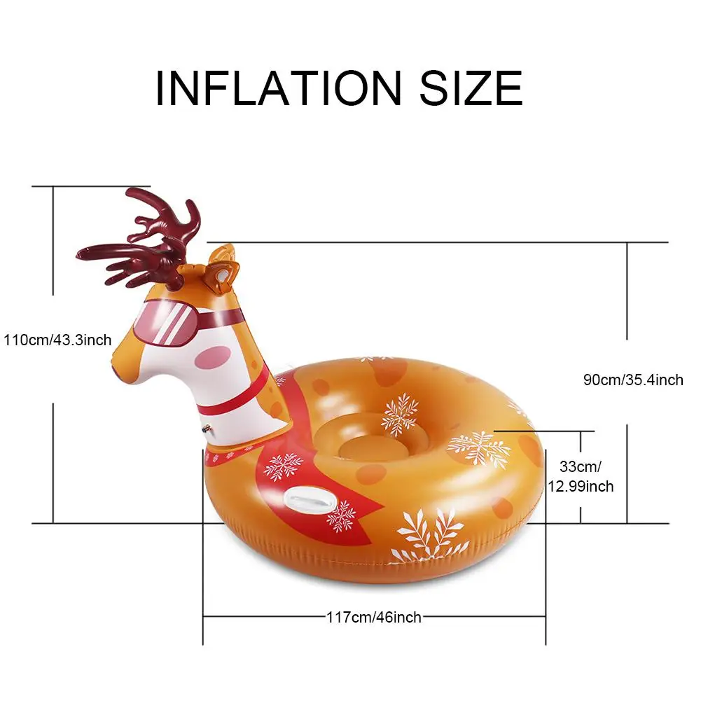 2 In 1 Inflatable Snow Swimming Ring With Handle Multi-functional Environmental Friendly Cold-resistant Inflatable Snow Sled
2 In 1 Inflatable Snow Swimming Ring With Handle Multi-functional Environmental Friendly Cold-resistant Inflatable Snow Sled