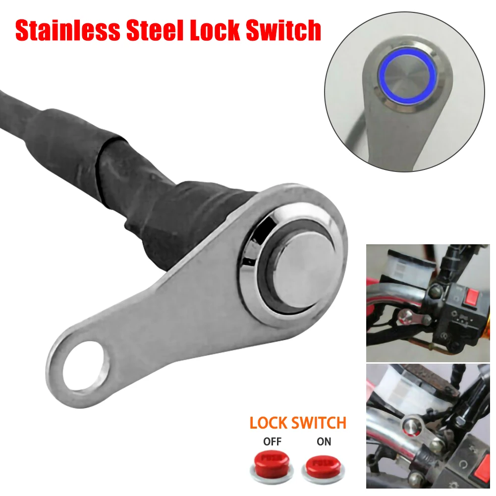 Motorcycle Switch Handlebar Adjustable Mount Waterproof Switches ON-OFF Push For Headlight Horn Turn Signle with LED
Motorcycle Switch Handlebar Adjustable Mount Waterproof Switches ON-OFF Push For Headlight Horn Turn Signle with LED