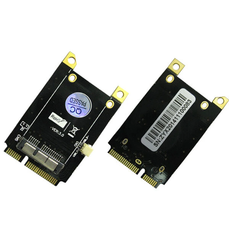 Адаптер версии 3,0 для BCM94360CD модуля к Mini PCI-E 52Pin интерфейс без диска Простая установка, Plug and Play
Адаптер версии 3,0 для BCM94360CD модуля к Mini PCI-E 52Pin интерфейс без диска Простая установка, Plug and Play