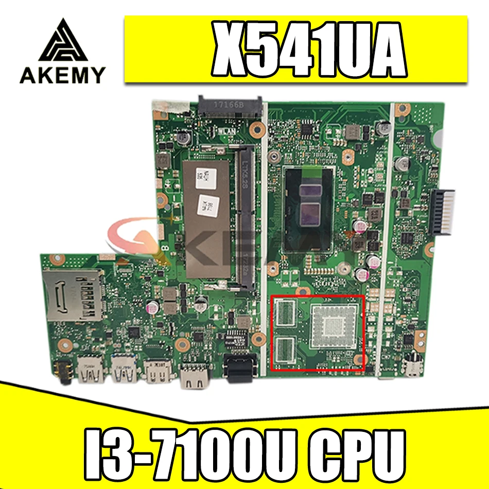 Akemy для Asus X541UJ X541UV X541UVK X541UQ X541UQK X541UA X541UAK X541U материнская плата с процессором I3-7100U 0M GM протестирована
Akemy для Asus X541UJ X541UV X541UVK X541UQ X541UQK X541UA X541UAK X541U материнская плата с процессором I3-7100U 0M GM протестирована