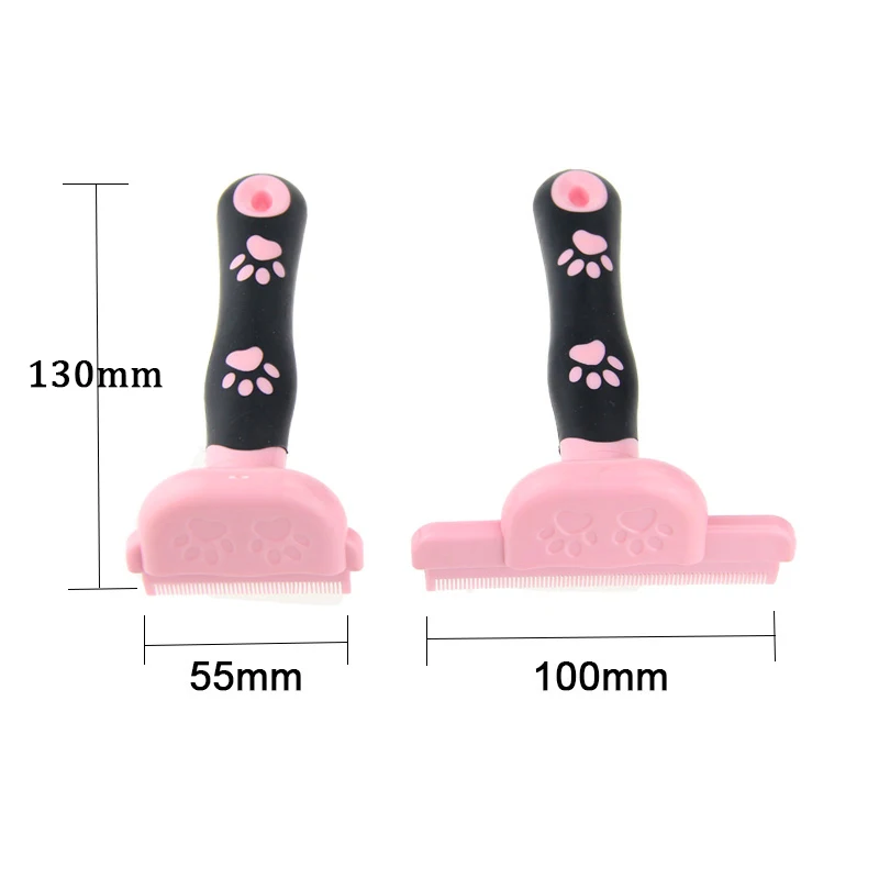 NEWKBO Pet Hair shedding Comb Pet Dog Cat Brush Grooming Tool Furmins Hair Removal Comb For Dogs Cats
NEWKBO Pet Hair shedding Comb Pet Dog Cat Brush Grooming Tool Furmins Hair Removal Comb For Dogs Cats