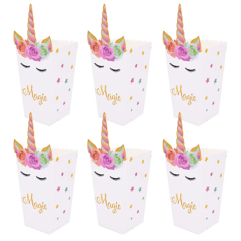 Unicorn Theme Party Paper Gift Box 20cm Popcorn Food Candy Cookies Packaging Boxes Birthday Party Decorations for Kids
Unicorn Theme Party Paper Gift Box 20cm Popcorn Food Candy Cookies Packaging Boxes Birthday Party Decorations for Kids